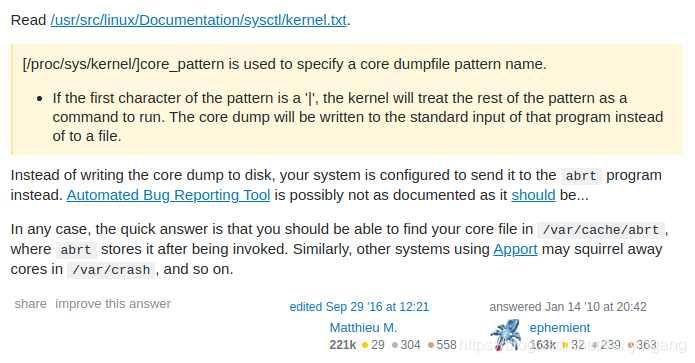 Linux core 文件-CSDN博客