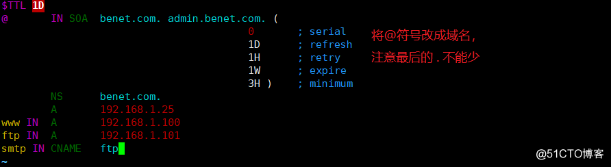 Linux中DNS服务器搭建