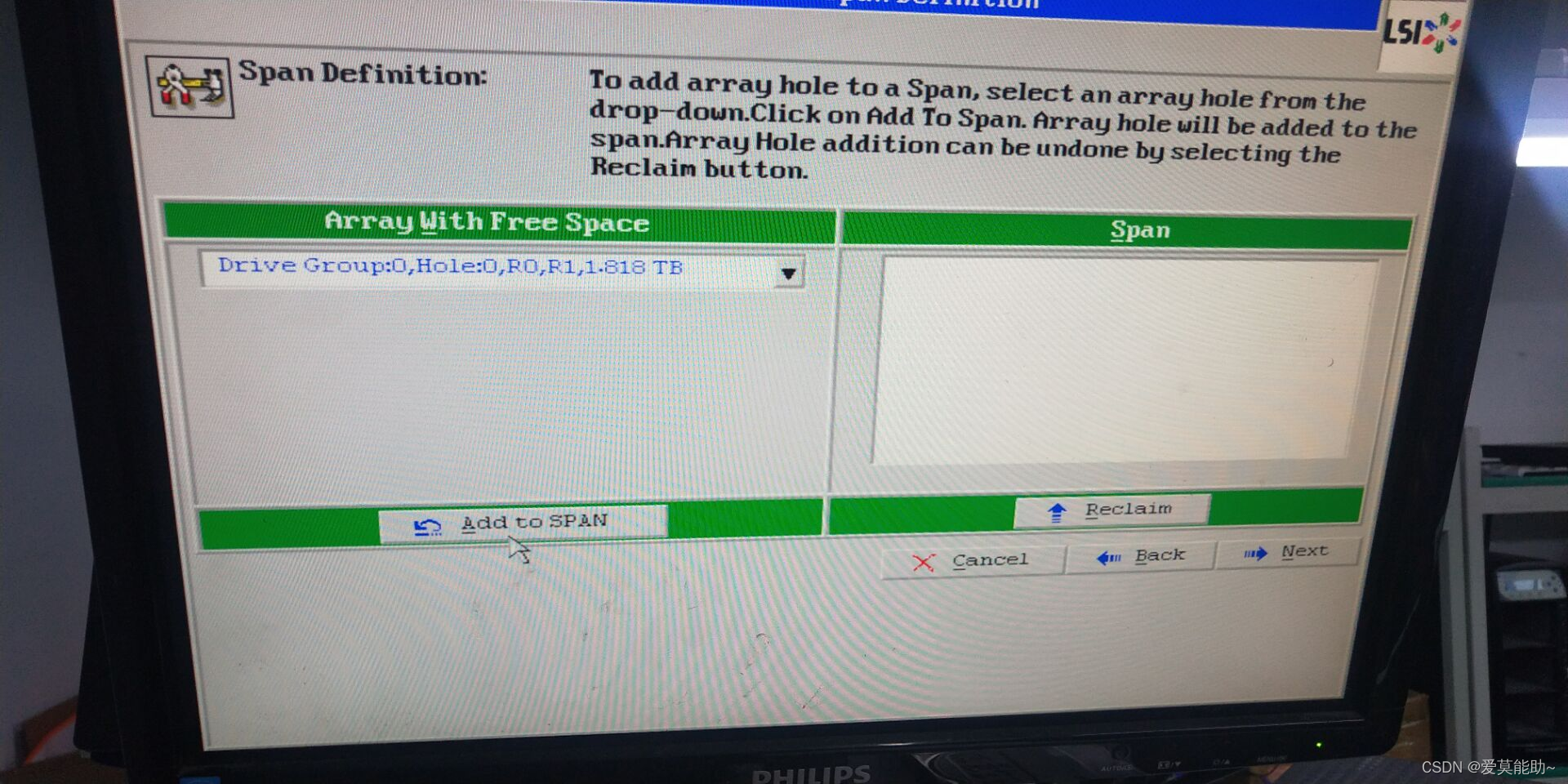 Mega RAID卡创建步骤插图13 Mega RAID卡创建步骤