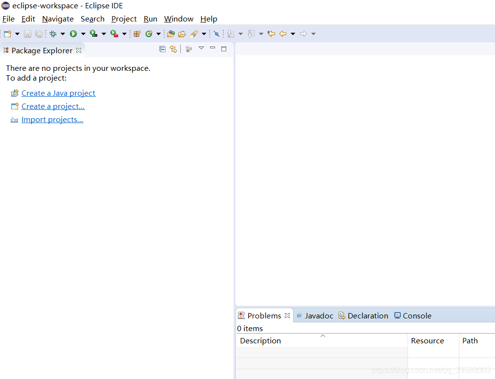 eclipse下建立Java项目_eclipse直接启动java项目的application-CSDN博客