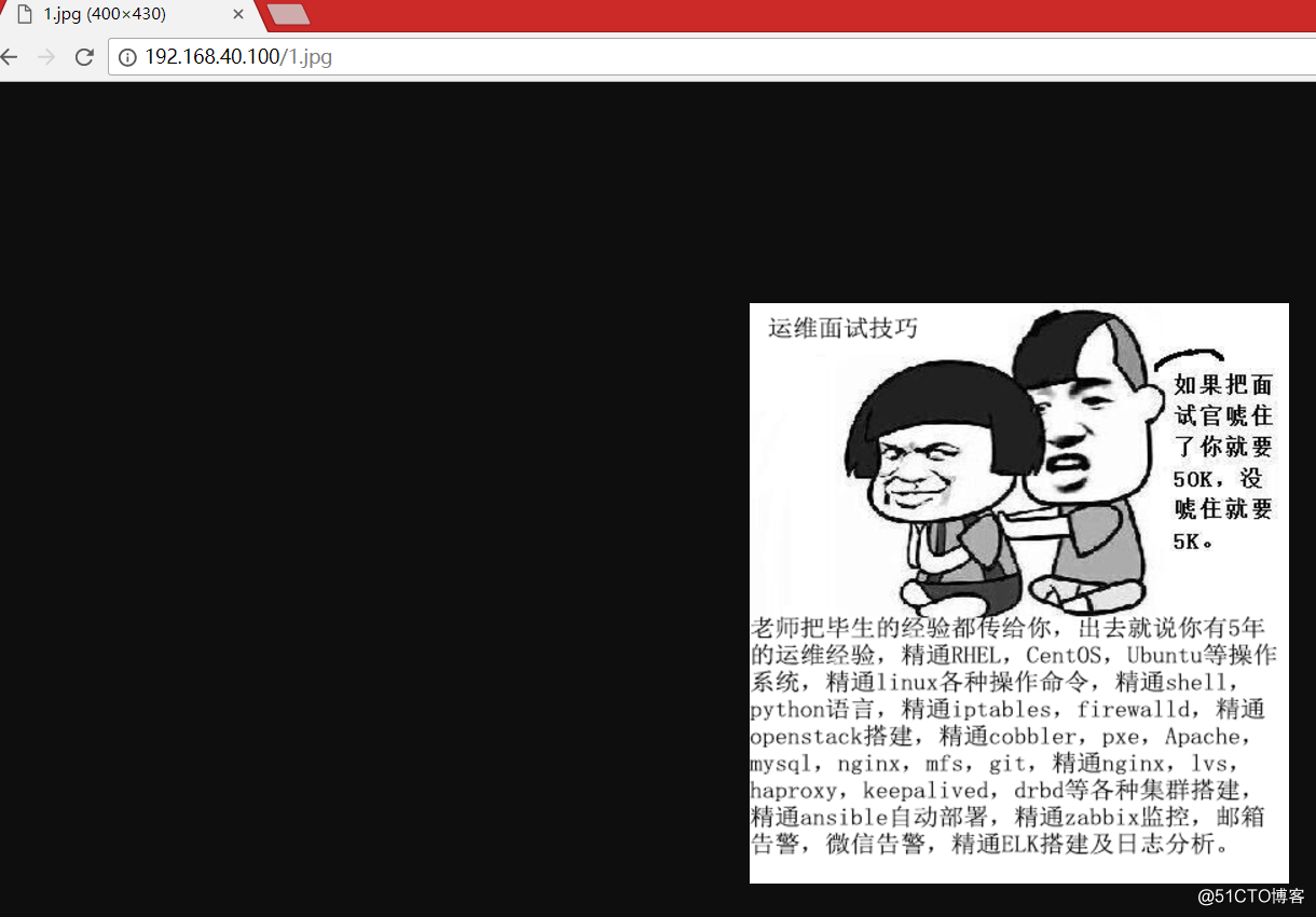 nginx反向代理实现动静分离