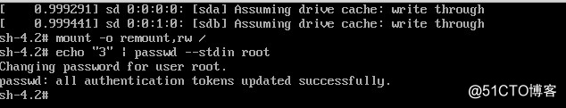 Linux 之 Centos7 重置root密码