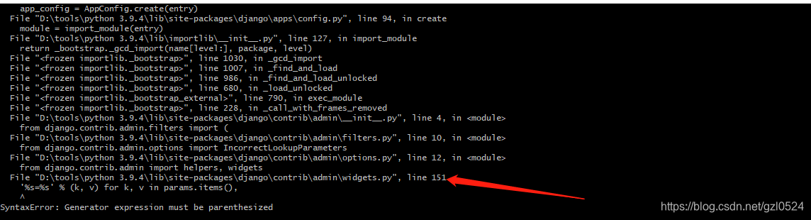 报错：SyntaxError: Generator expression must be parenthesized-CSDN博客