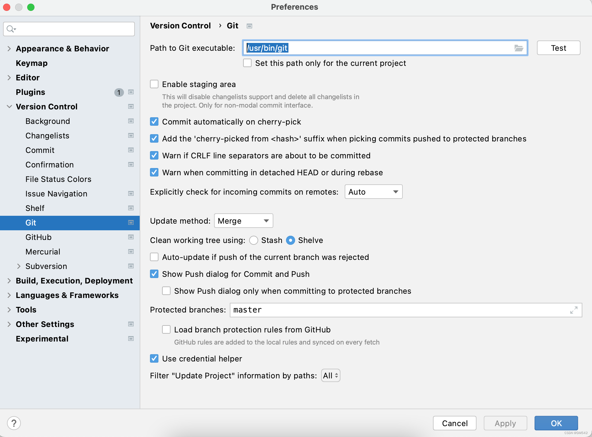 Android Studio遇到 git: ‘credential-osxkeychain‘ is not a git command. 错误 ...