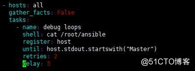 ansible playbook循环