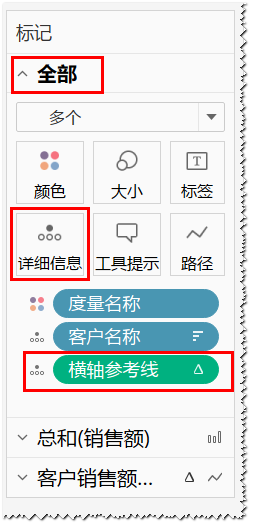 图：拖放字段示例