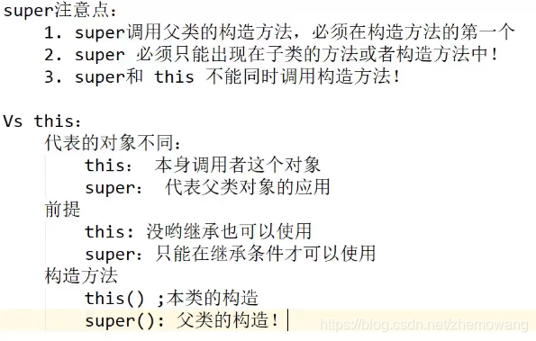 super总结