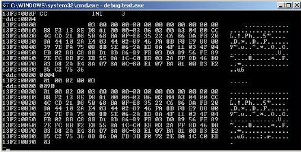 DEBUG命令 <wbr>调试 <wbr>汇编语言程序