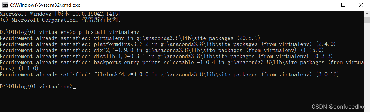 01-安装virtualenv库