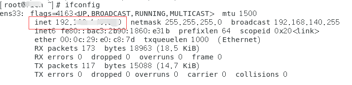 ifconfig