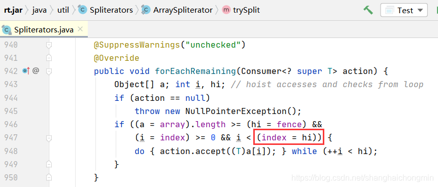 Spliterator的原理_spliterator().tryadvance-CSDN博客