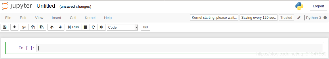 Jupyter 界面
