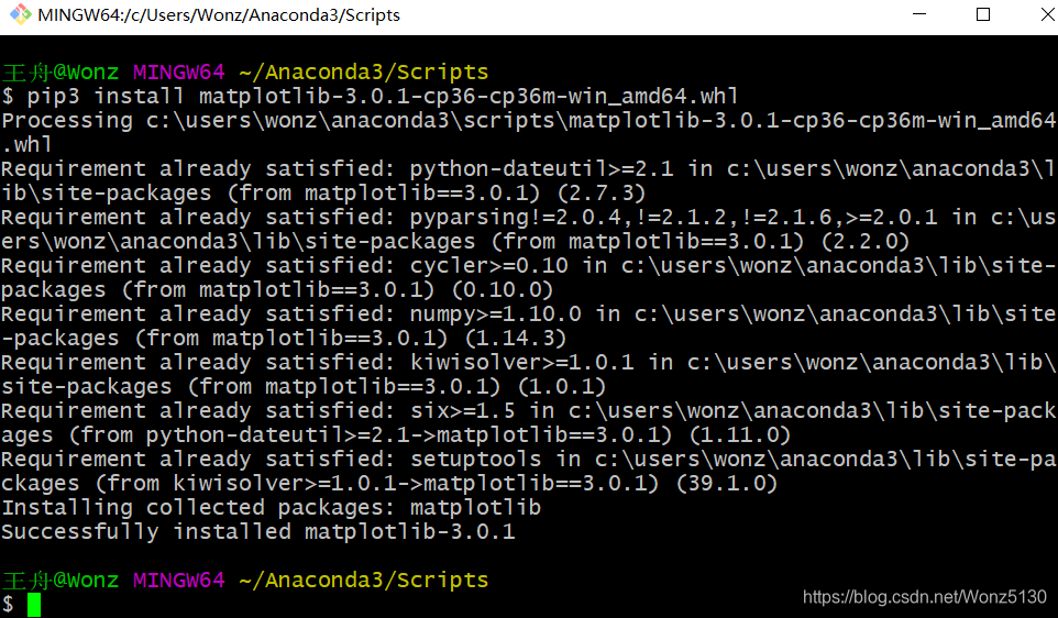 matplotlib 安装教程_安装matplotlib库-CSDN博客