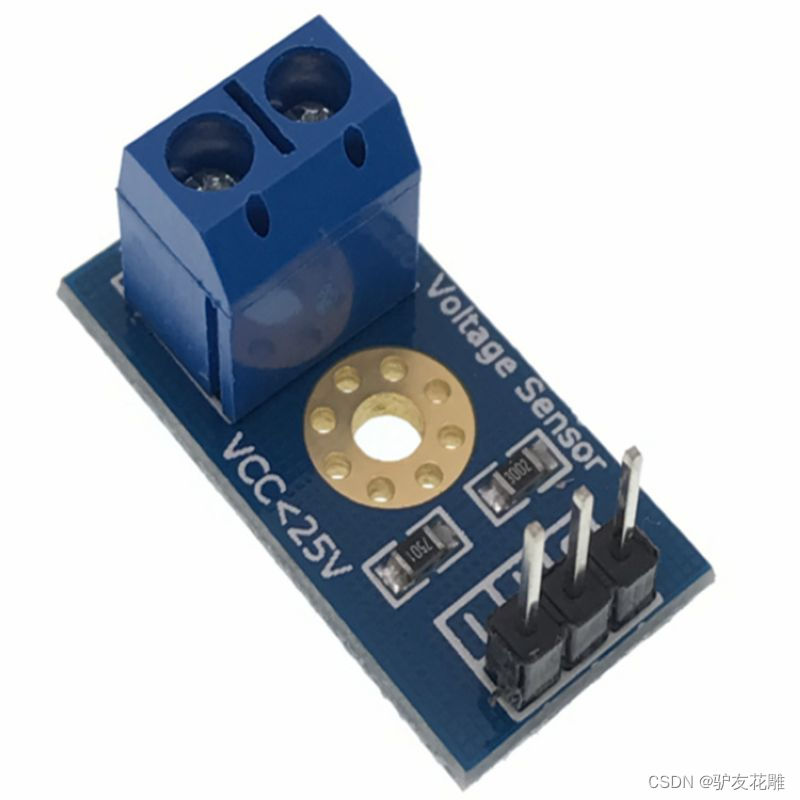 【雕爷学编程】Arduino动手做（61）---电压检测传感器模块2_arduino电压检测模块-CSDN博客