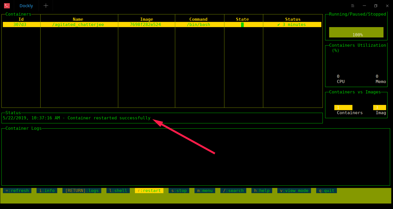 如何安装 Dockly 以及如何从命令行管理 Docker 容器如何安装 Dockly 以及如何从命令行管理 Docker 容器