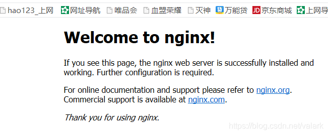 nginx成功