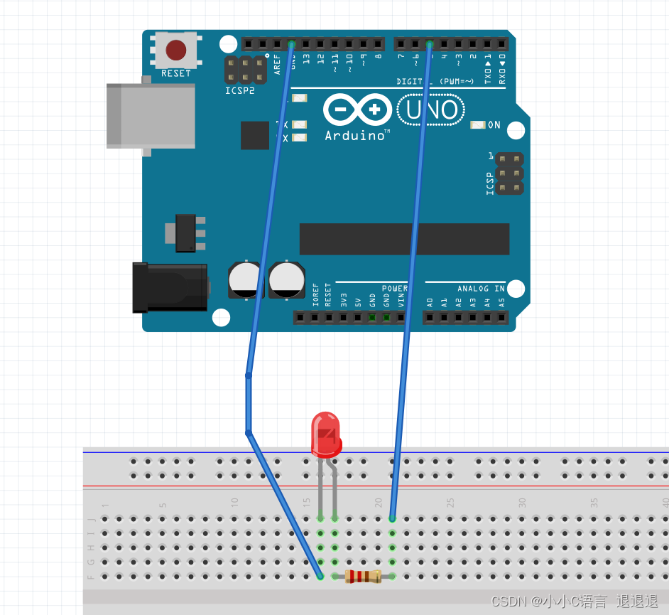 Arduino 快速入门到精通 点亮发光二极管_用arduino点亮一个发光二极管-CSDN博客