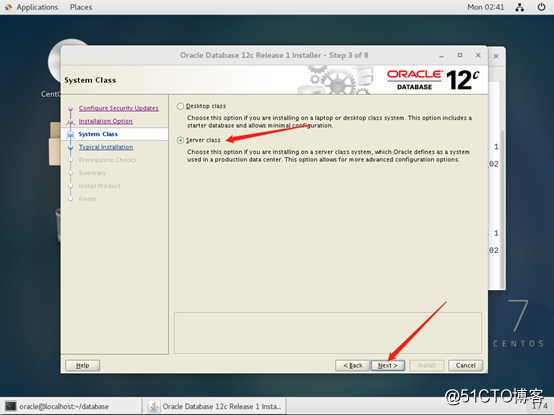 Centos7安装Oracle-12c