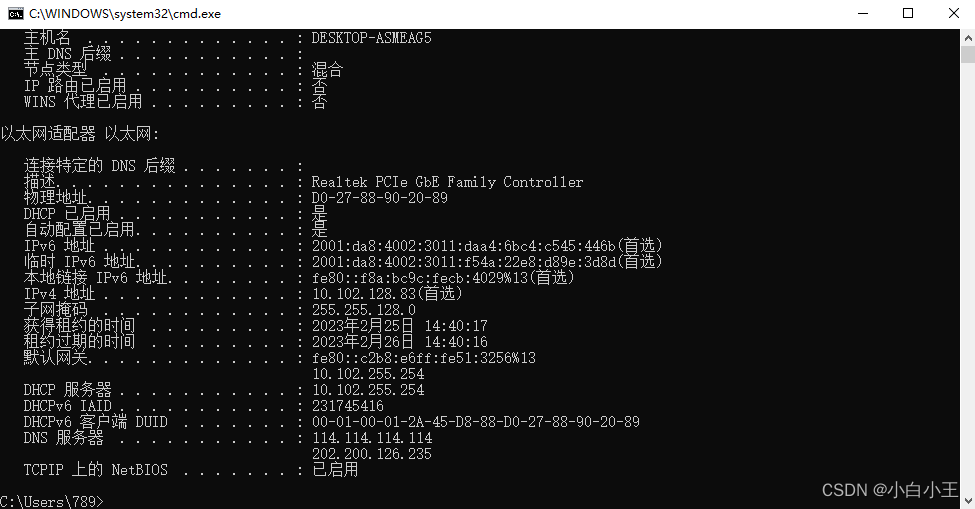 自己电脑服务器地址的查询办法插图5 自己电脑服务器地址的查询办法