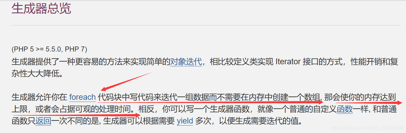 生成器描述