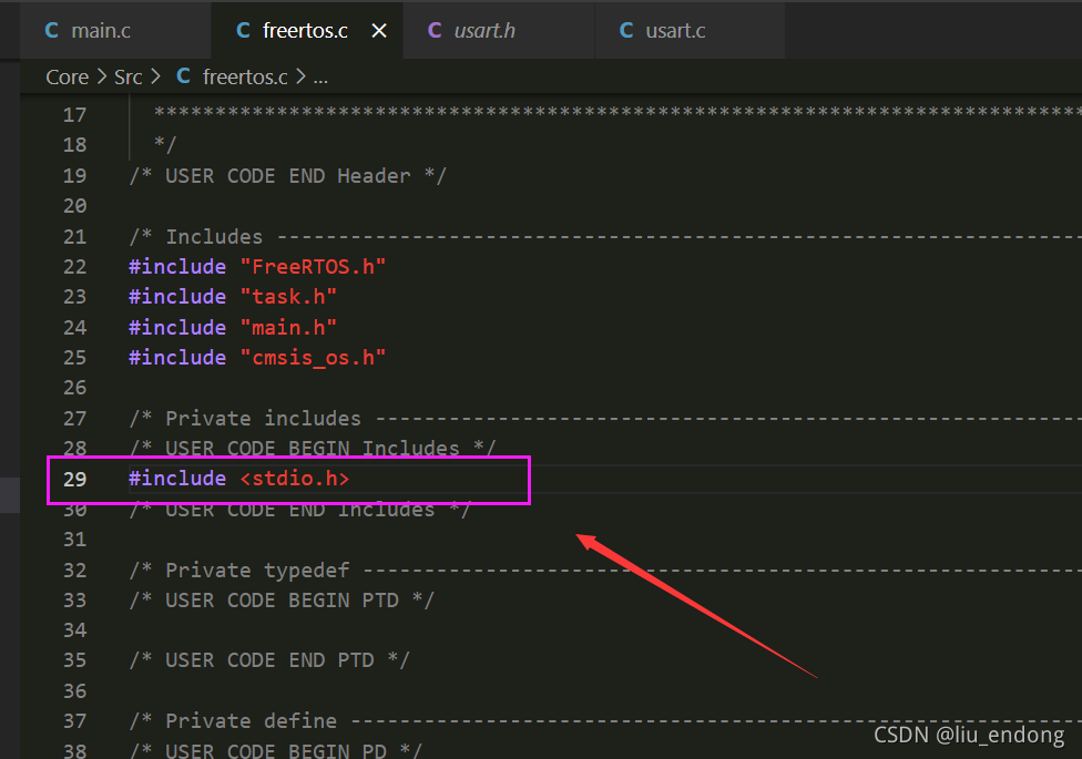 stm32cubeMX+FreeRTOS（5）—— 串口打印_stm32 cubemx freertos 串口-CSDN博客