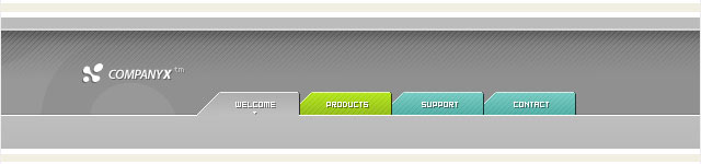 CSS Navigation and buttons tutorial