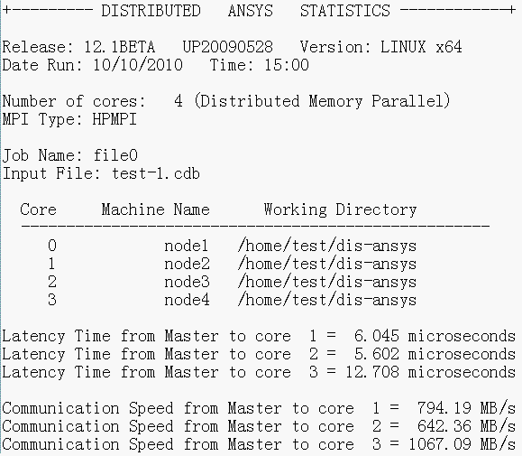 LINUX集群技术构建ANSYS分布式高性能计算平台（3）