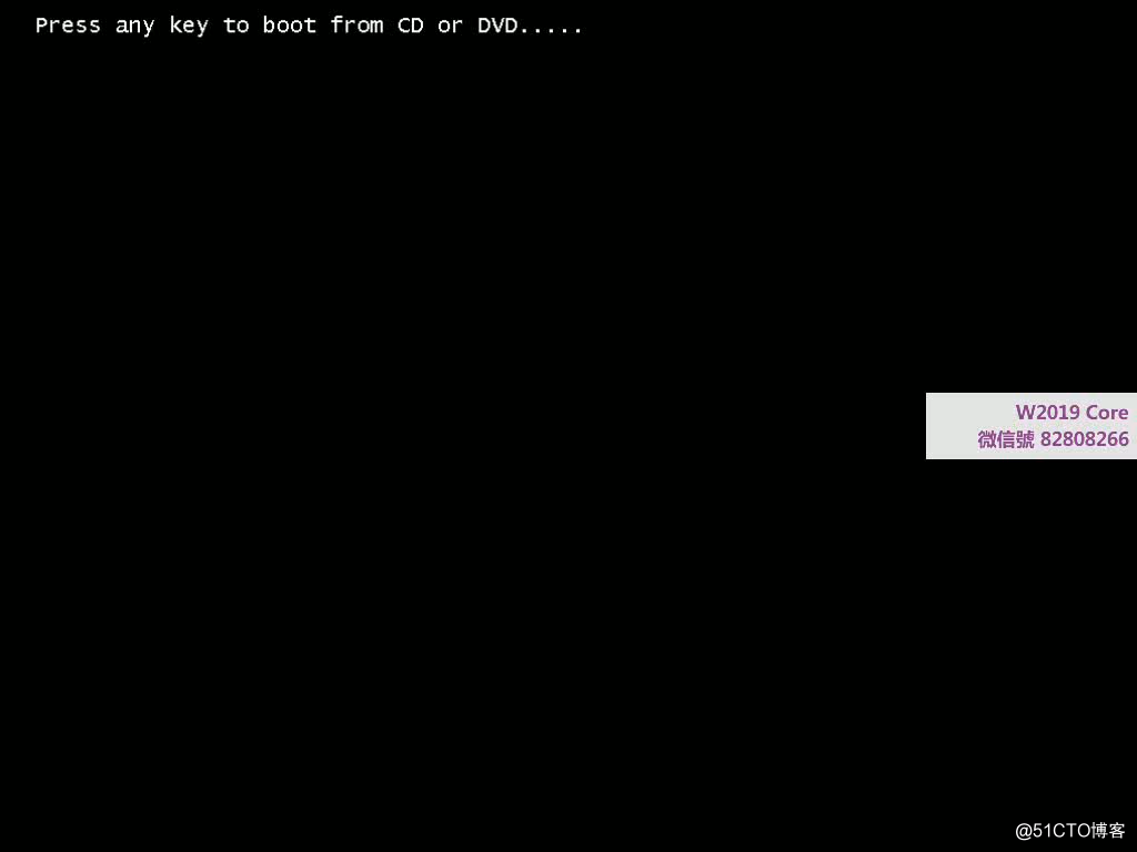 Win 2019 Core Install