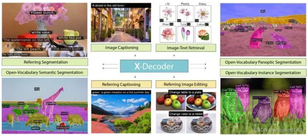 X-Decoder:通用解码器融合像素级与语言任务-CSDN博客