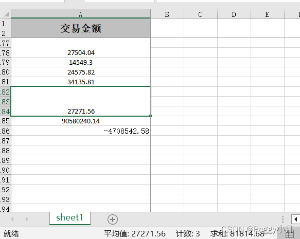 有问题的单元格
