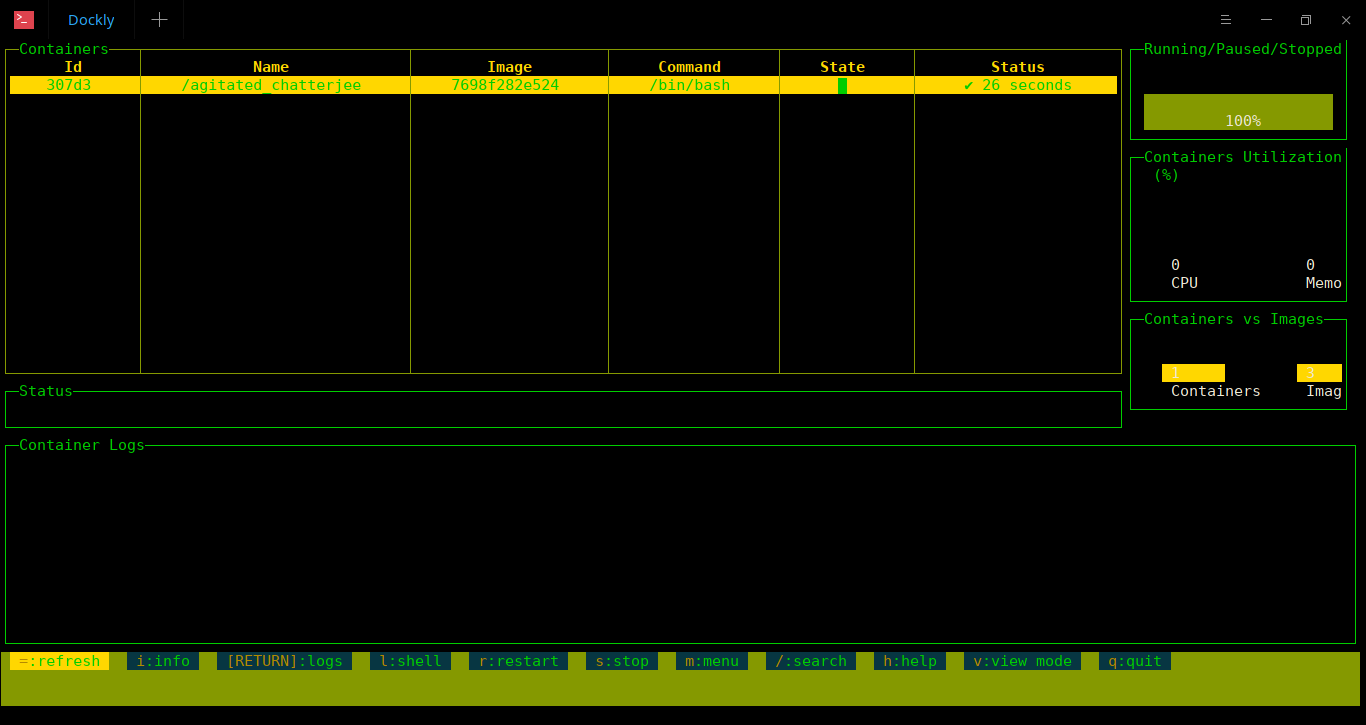如何安装 Dockly 以及如何从命令行管理 Docker 容器如何安装 Dockly 以及如何从命令行管理 Docker 容器