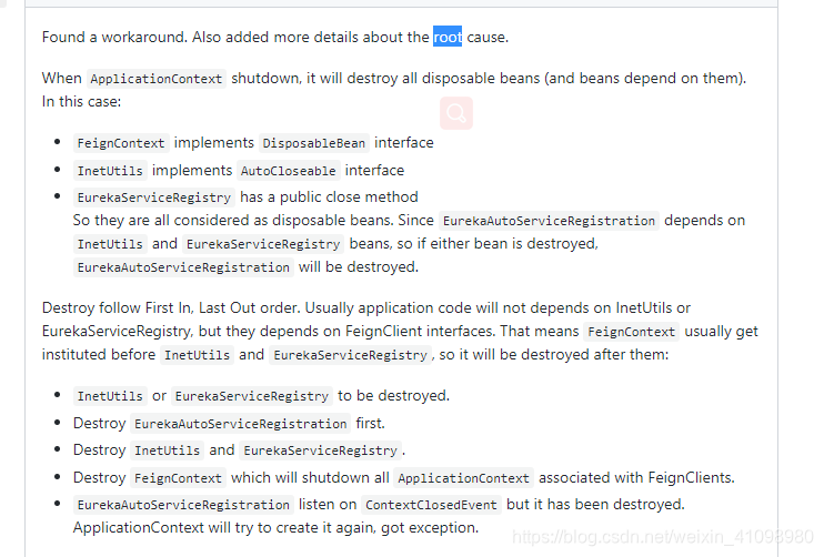 Error creating bean with name 'eurekaAutoServiceRegistration'-CSDN博客