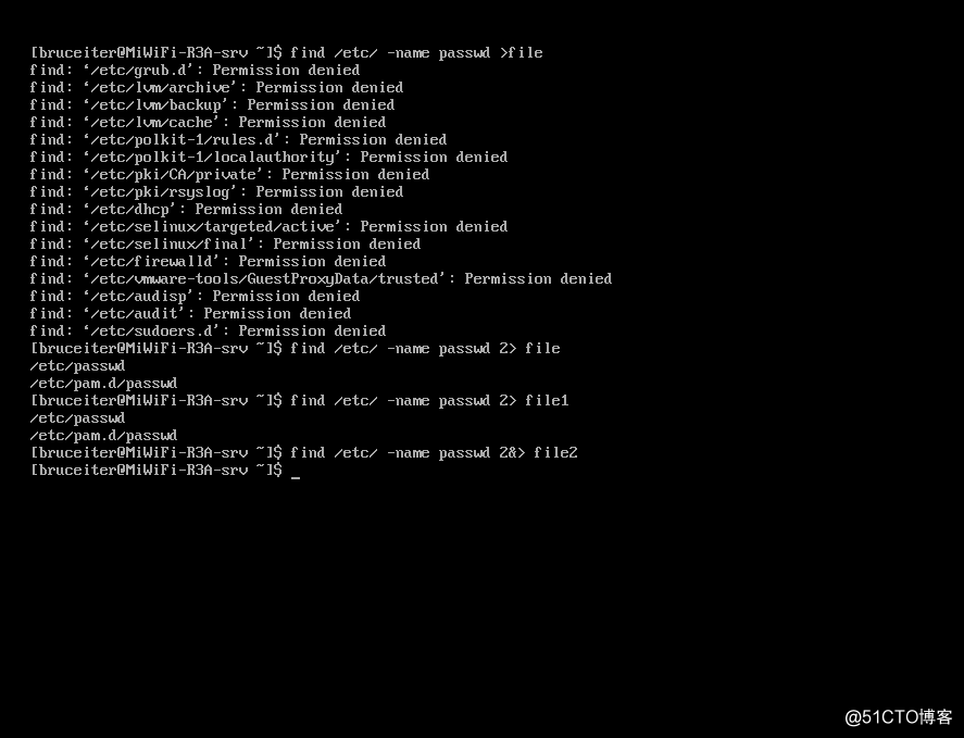 管道 系统输入输出  vim