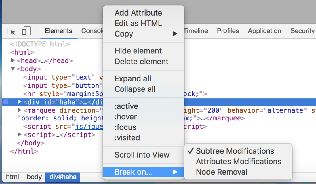 debugger
