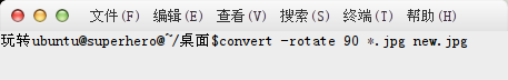 ubuntu14.04批量处理图片命令