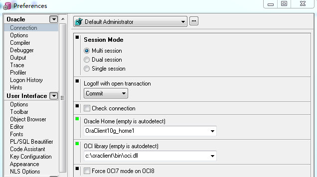 PL/SQL <wbr>DEV和TOAD等工具访问本机64位oracle的问题