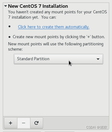 Standard Partition