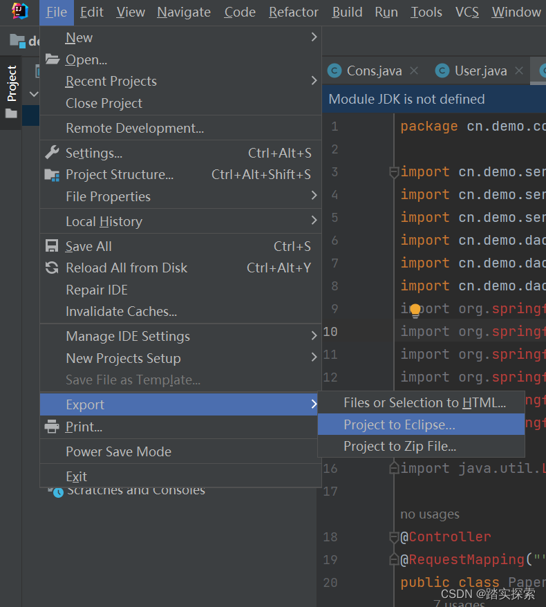 eclipse项目导入idea项目_eclipse导入idea项目-CSDN博客