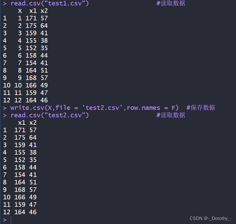 R语言学习—4—数据矩阵及R表示_r语言 c()-CSDN博客