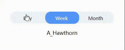 胶囊式标签页效果展示