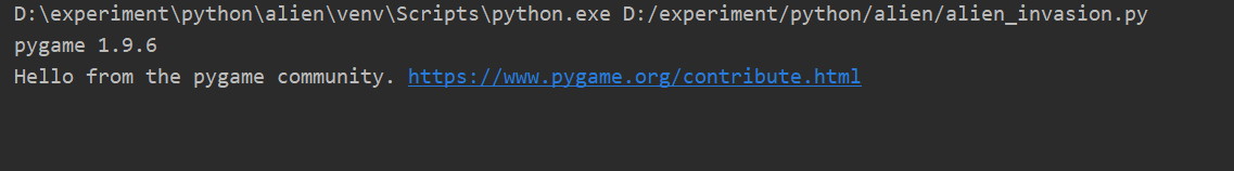 运行import pygame时报错ModuleNotFoundError: No module named 'pygame'_import ...