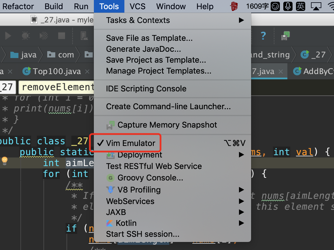 tools-vim