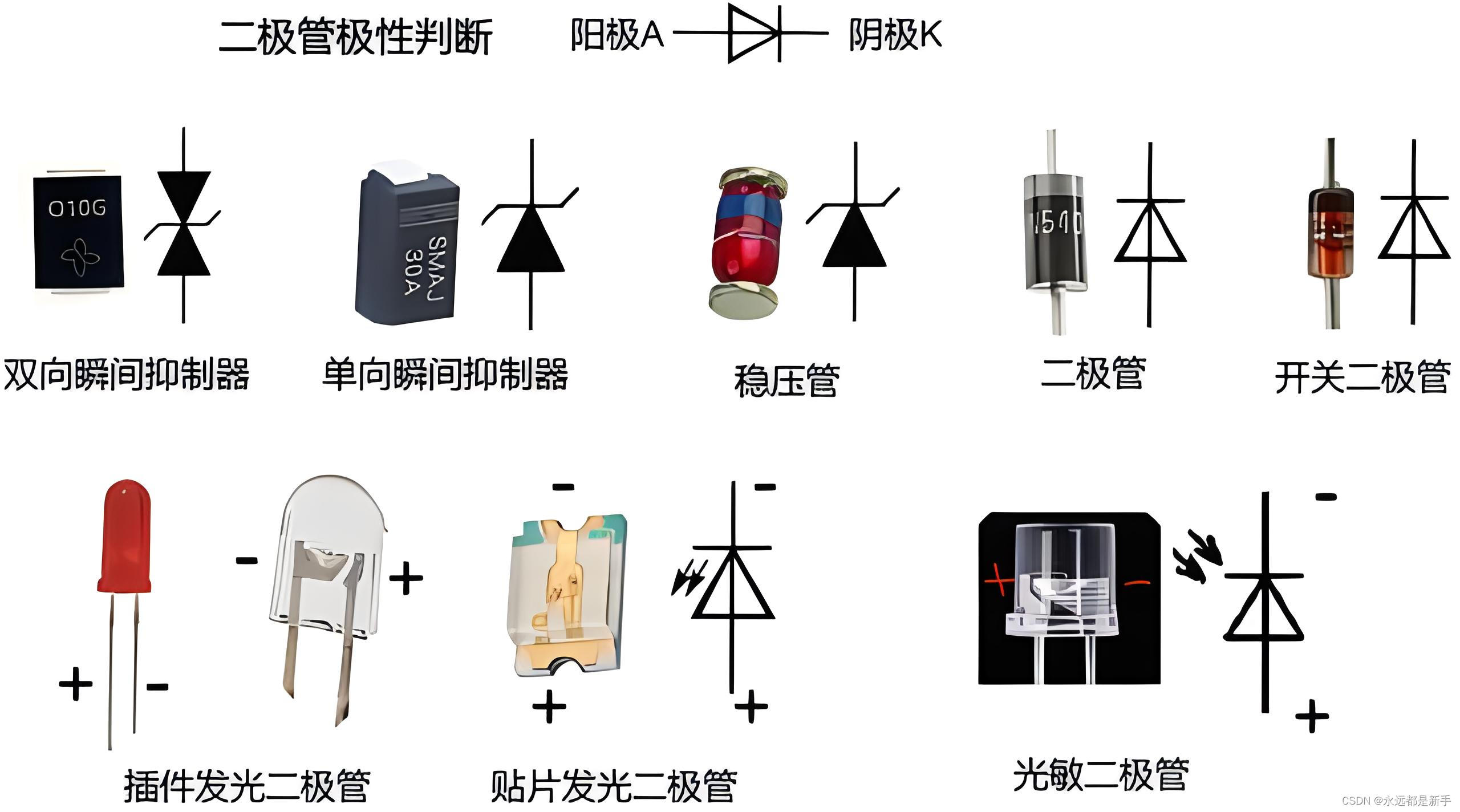 电子元器件基础5---二极管