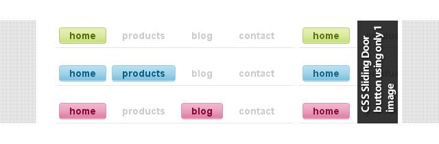 CSS Navigation and buttons tutorial