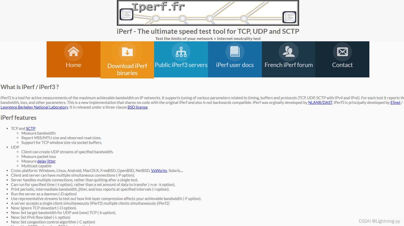 Linux环境安装iperf3(网络性能测试工具)_iperf3安装包百度云-CSDN博客