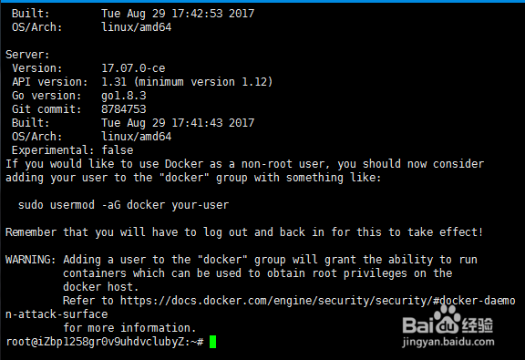Ubuntu 16.04 安装docker