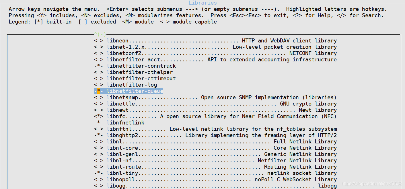 Libnetfilter Queue Openwrt编译错误:Package xxx is missing dependencies for the following ...