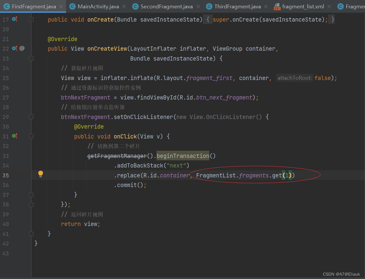 AndroidStudio5.5Fragment入门_android studio fragment-CSDN博客