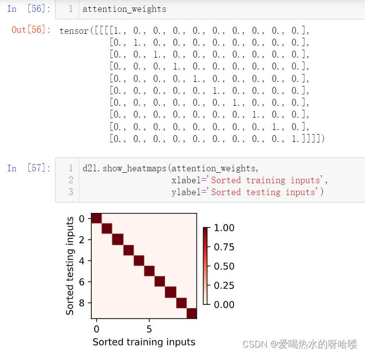 注意力机制 一些代码【1】_ax.imshow(matrix.detach)-CSDN博客