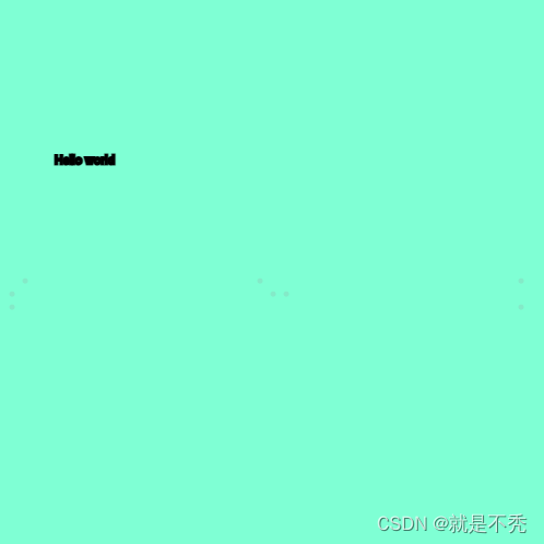 空心字符(不清楚)